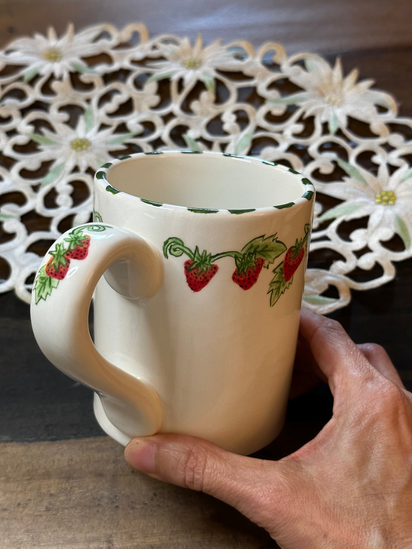 Strawberry Fields Jumbo Mug