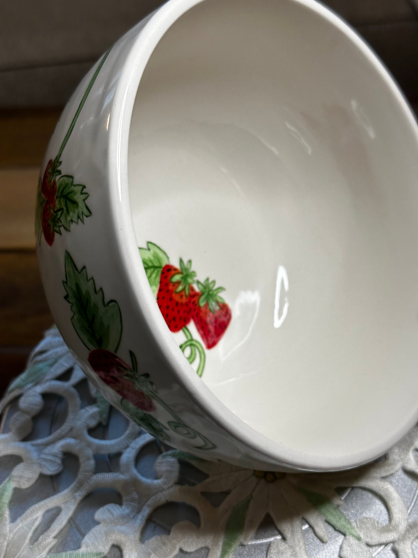 Strawberry Fields Cereal Bowl