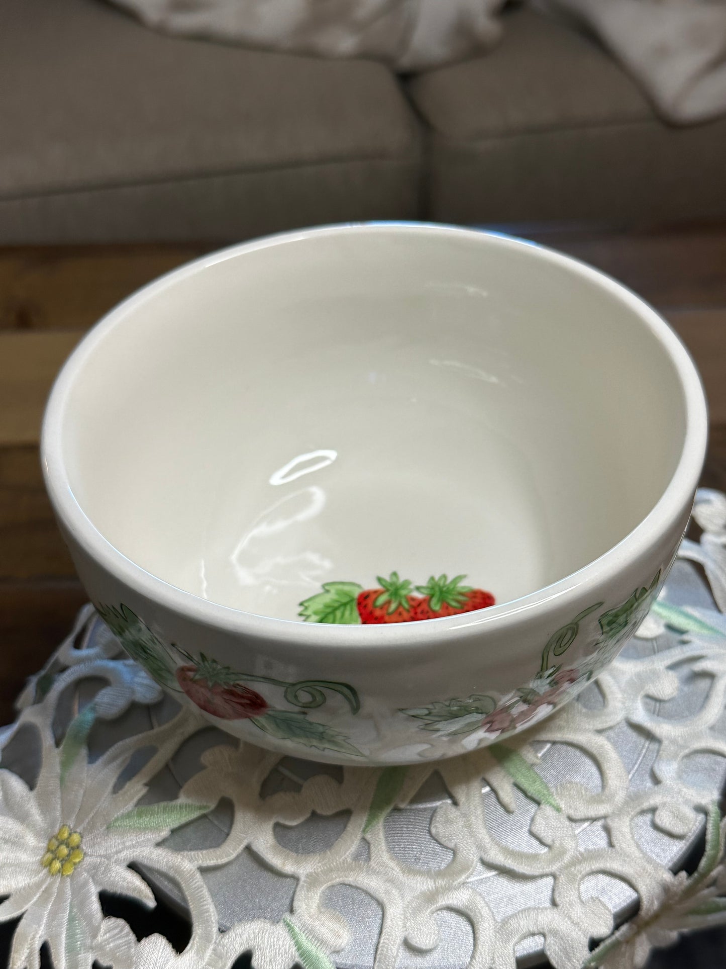 Strawberry Fields Cereal Bowl