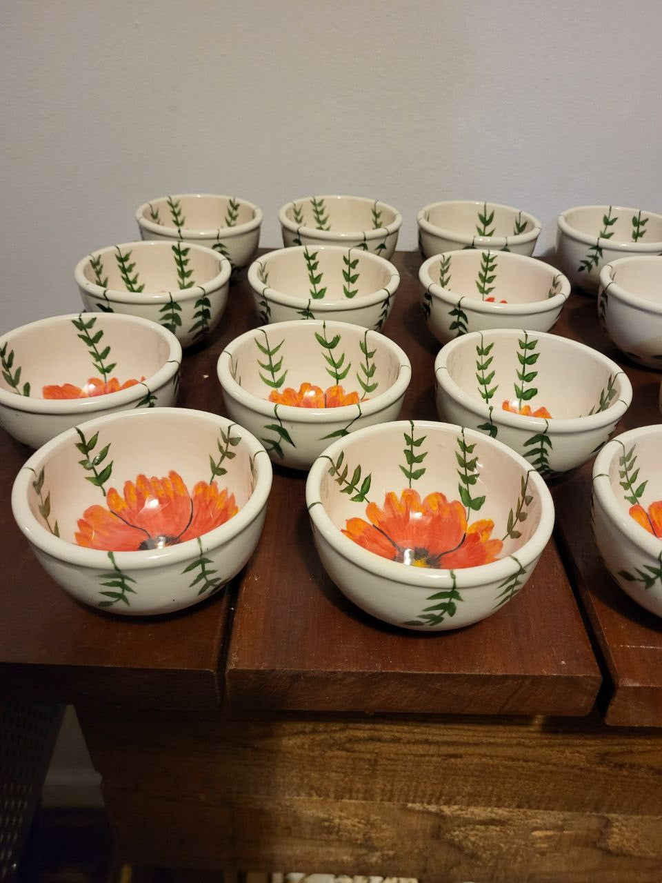 Wild Poppy Mini Bowls