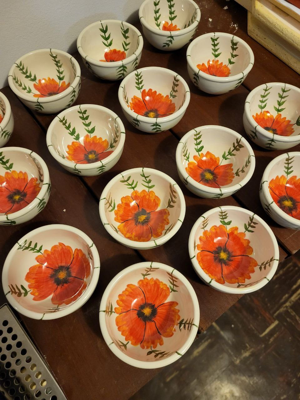 Wild Poppy Mini Bowls