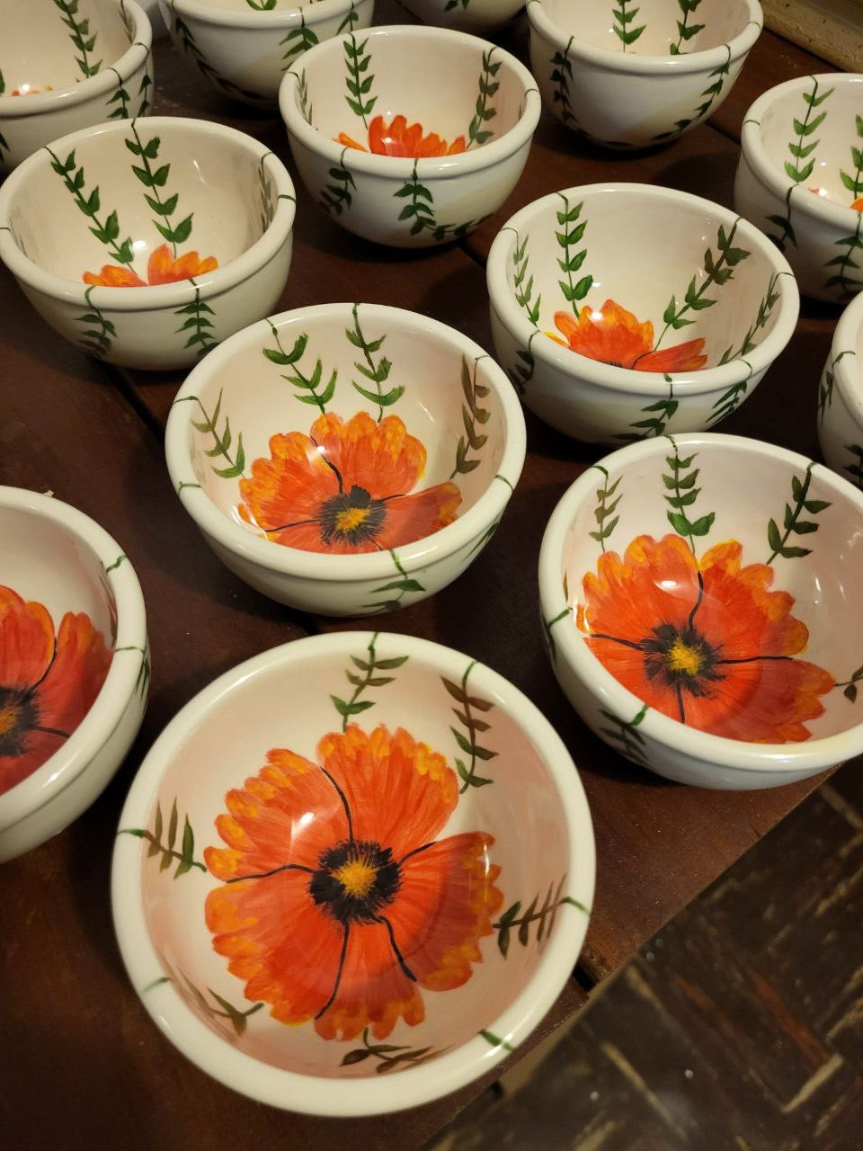 Wild Poppy Mini Bowls